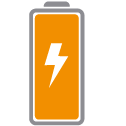 Battery powered tracking icon