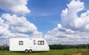 Caravan and motorhome tracking device